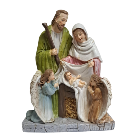 NACIMIENTO 20X16CM CON 2 ANGELES 02060320 NACIMIENTO 20X16CM CON 2 ANGELES 02060320