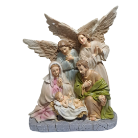 NACIMINETO 25X21CM CON 2 ANGELES DETRAS 02060322 NACIMINETO 25X21CM CON 2 ANGELES DETRAS 02060322