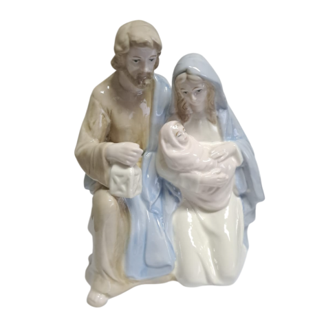 NACIMIENTO PORCELANA COLOR 15X12CM 02060323