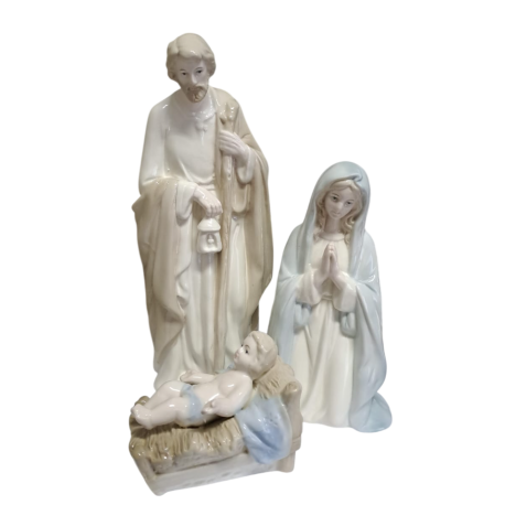 NACIMIENTO PORCELANA COLOR 3 FIGURAS 02060325 NACIMIENTO PORCELANA COLOR 3 FIGURAS 02060325