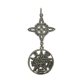 COLGANTE NUDO BRUJAS TETRAGRAMATON 4,5CM