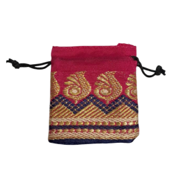 BOLSA TELA HINDU PEQUEÑA 5X5CM APROX