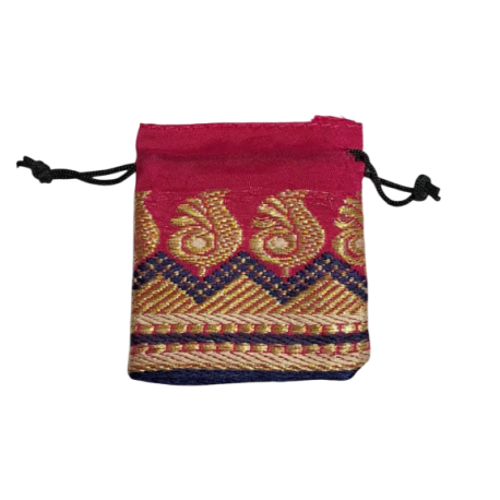 BOLSA TELA HINDU PEQUEÑA 5X5CM APROX