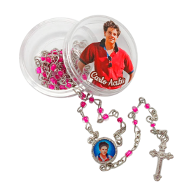 CARLOS ACUTIS ROSARIO MINI CAJA 