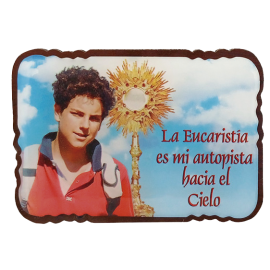 CARLOS ACUTIS IMAN 60X40mm