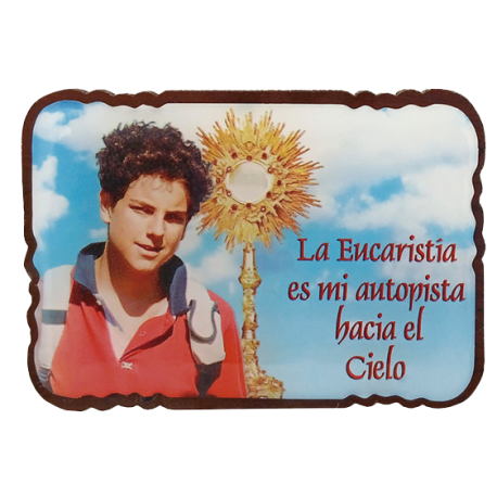 CARLOS ACUTIS IMAN 60X40mm