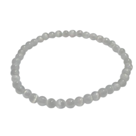 SELENITA 4mm BOLA PULSERA