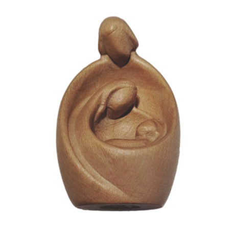 MISTERIO PASTA MADERA COLOR NUDE 12CM APROX 170280012GH