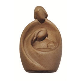 MISTERIO PASTA MADERA NUDE 9CM APROX 17028009GH