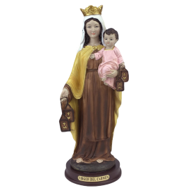 VIRGEN DEL CARMEN 8,50x7,50x21cm 40225