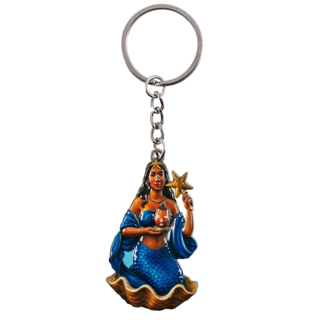 LLAVERO YEMAYA EN CAJA METAL 0016661