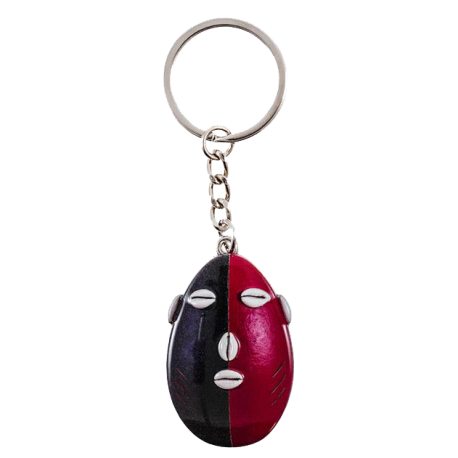 LLAVERO CABEZA ELEGGUA EN CAJA METAL 0016659