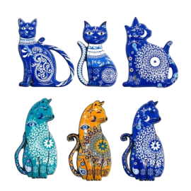 GATO IMAN 7x3CM 37593
