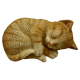 GATO ACOSTADO 10x6CM 39630 