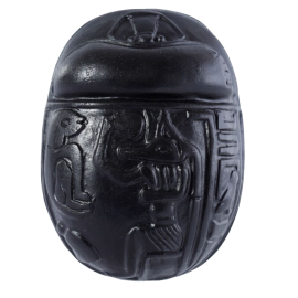 ESCARABAJO EGIPCIO NEGRO 8X5CM ES12