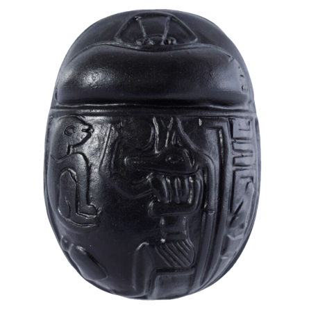 ESCARABAJO EGIPCIO NEGRO 8X5CM ES12