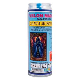 VELON PRO SANTA MUERTE AZUL