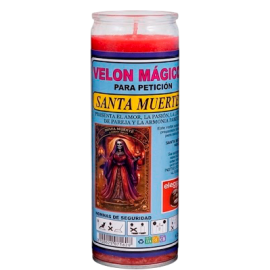 VELON PRO SANTA MUERTE ROJA