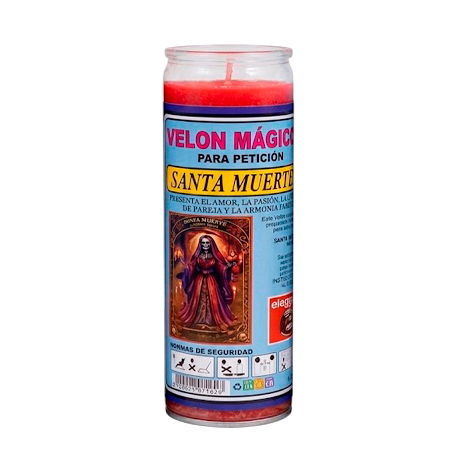 VELON PRO SANTA MUERTE ROJA
