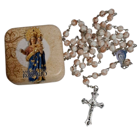 ROSARIO VIRGEN ROSARIO CAJA LATA REF 00730