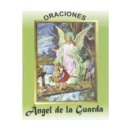LIBRITO ORACIONES ANGEL DE LA GUARDA 7X5 CM