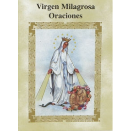 LIBRITO ORACIONES VIRGEN MILAGROSA 7X5 CM