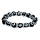 PULSERA OJO TURCO C/ BRILLO NEGRO (OT-0209/05)