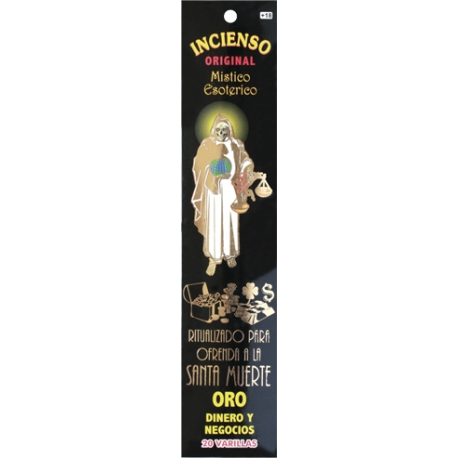 VARILLA SANTA MUERTE ORO