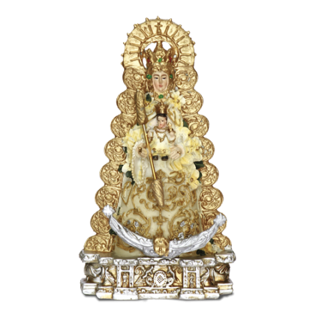 VIRGEN DEL ROCIO 11CM (REF 04/215)