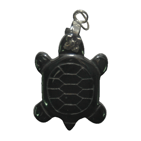 TORTUGA HEMATITE PARA COLGAR