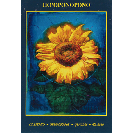 FICHA HOPONOPONO (29,5 x 21 cm) REF 4648