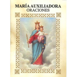 LIBRITO ORACIONES MARIA AUXILIADORA 7X5 CM