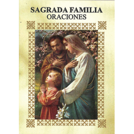 LIBRITO ORACIONES SAGRADA FAMILIA 7X5 CM