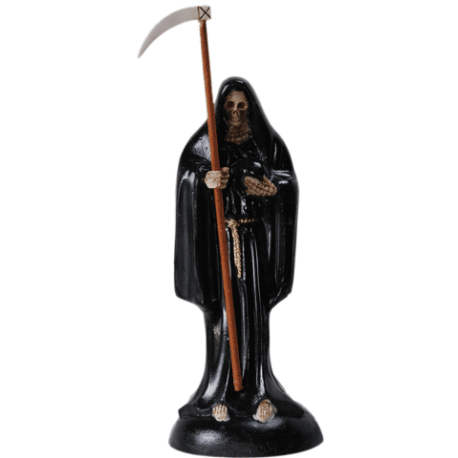 SANTA MUERTE NEGRO 25CM APROX.